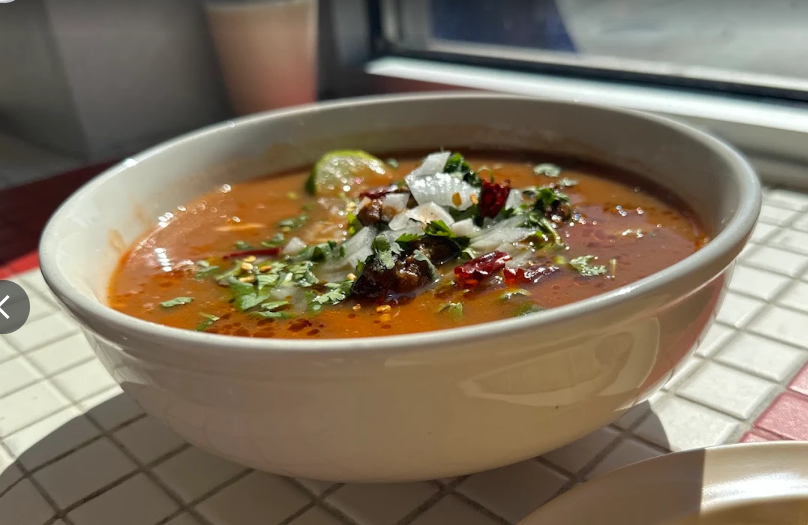 Birria bowl with consommé
